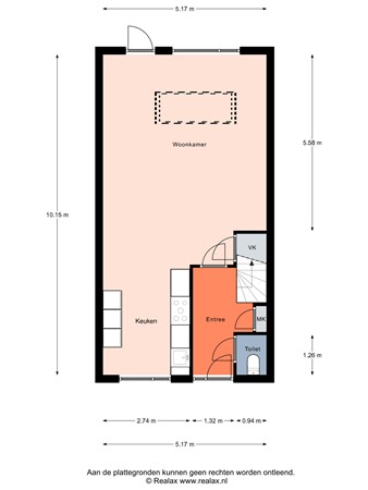 Floorplan - Esdoornstraat 2, 3752 CP Bunschoten-Spakenburg
